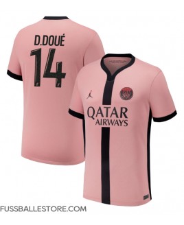 Günstige Paris Saint-Germain Desire Doue #14 3rd trikot 2024-25 Kurzarm